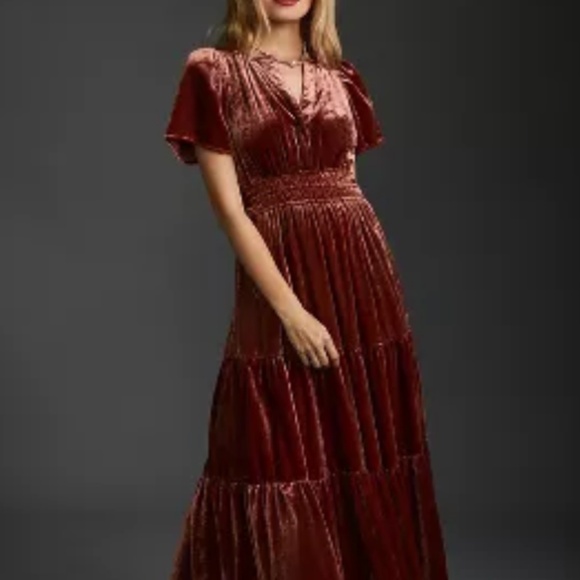 Velvet - Anthropologie - The Somerset Maxi Dress 2x - Picture 1 of 4